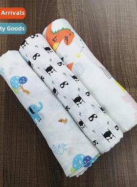 Baby blanket double gauze wrap newborn swaddling baby bath t