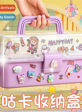 Gurkha 3-layer storage box fire paint stamps small storage b