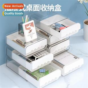 storage drawer box cosmetic sund Desk organizer statiery