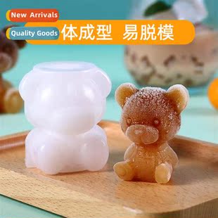 Maker Mold Silice Bear Make Cube Compartment Ice
