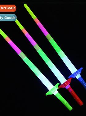 Led wh electricy large four sectis retractable fluorescent f