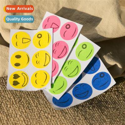 Smiley mosquo repellent stickers 6 stickers carto children p