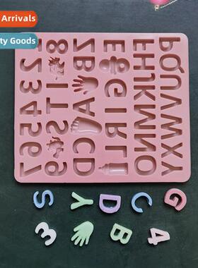Girls Alphabet Number Chocolate 1 Silice Mold Cake, Ice Crea
