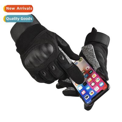 Tactical Gloves Lg Finger Combat Training Protecti Hard Shel