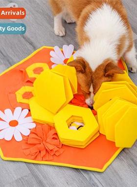 Pet Bee Sniffing Pad Dog Hiding Food Training Supplies Exhau
