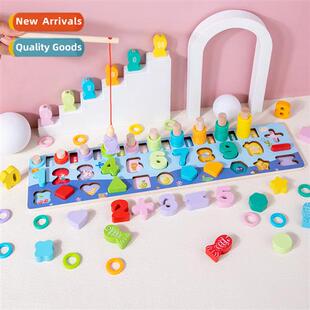 Five in e number animal logarhmic board puzzle board childre