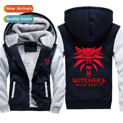 2018 New The Wcher 3 Peripheral Sweatshirt Padded Thickened