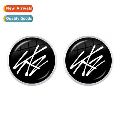 Kpop straykids star around time gemste earrings straykids ea