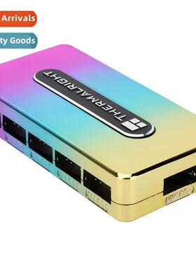 Leeman ARGB HUB Ctroller REV.A 10-b 3PIN 5V Computer Fan Lig