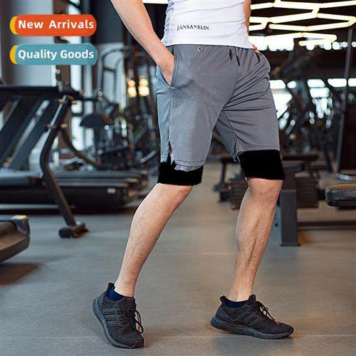 Summer mens new nd muscle fness training five pants mens cas