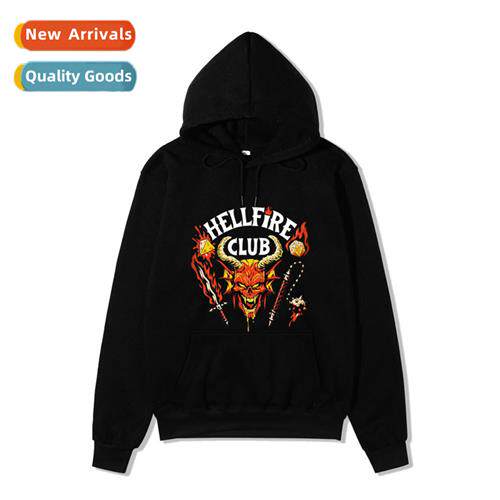 Stranger Things Stranger Things Seas 4 Hellfire Club Printed