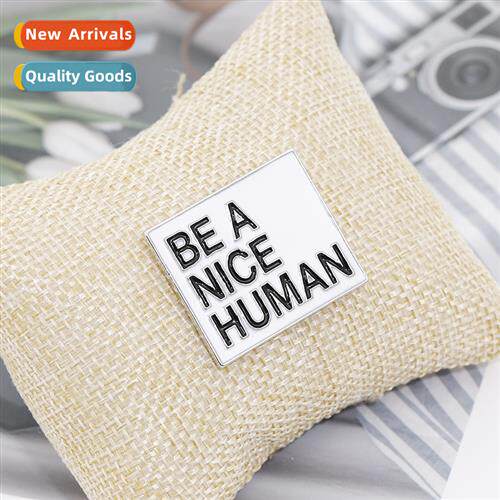 New brooches European and American fashi hip-hop Nice human