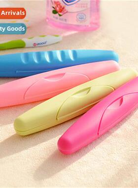 A1712 Travel Portable Wash Toothbrush Case Cy Color Sealed w