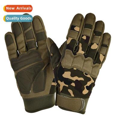 Tactical paratrooper full finger gloves special forces milar