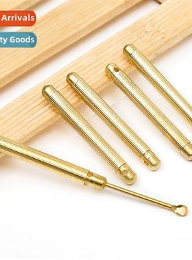 Metal Folding Ear Scoop Golden Ear Digger Folding Ear Pickin