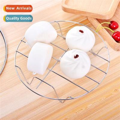 Thickened low-foot steaming rack household stainless steel p