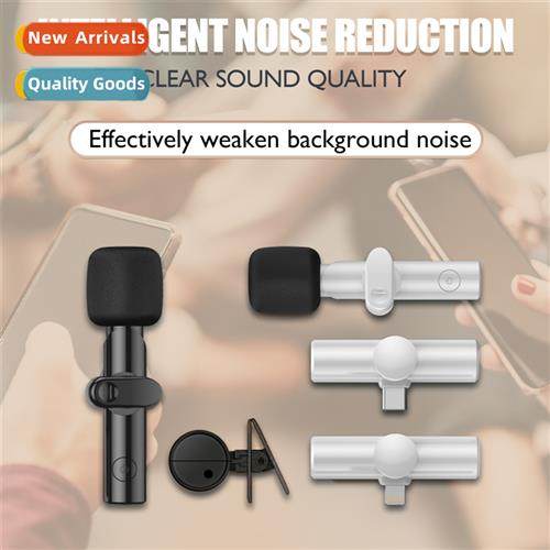 Wireless lavalier microphe cell phe live microphe outdoor re