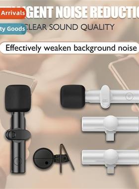 Wireless lavalier microphe cell phe live microphe outdoor re