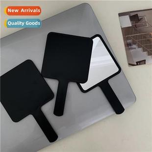 ins simple solid color hle mirror carry- portable makeup mir