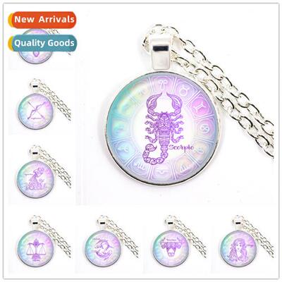 Scorpio Sagtarius Capricorn Aquarius Pendant Silver Colour N