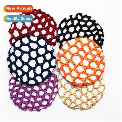 Nurse Mesh Pocket Head Flower Pressial Hairnet Pressial Head