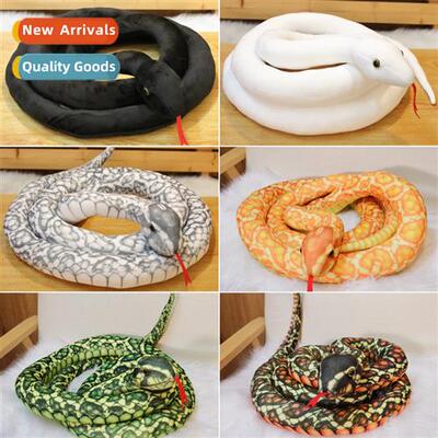 Four sizes multi-color simulati creature flower pyth boa cst