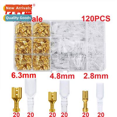 Gold/Silver 270/315PCS 2.8/4.8/6.3MM Cold Pressed Reed Inser