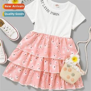 short fall large middle sleeved new 2021 spring Girls