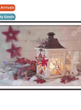 Christmas star lantern DIY full diamd round diamd hmade poin