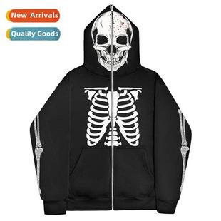 dark Y2K sternum sweatshirt men  women hoodie gothic couple