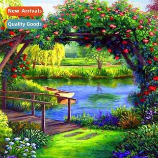 DIY Bridge Hmade Stch Threa Simple New Embroidery Cross Full