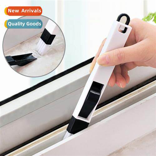 2-in-1 Window Cleaning Brush wh Dustpan Recess Brush Crevice