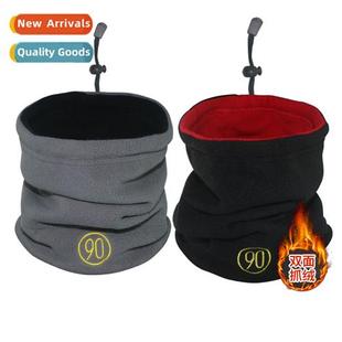 neck cover Korean Autumn fleece cycling versi doub winter