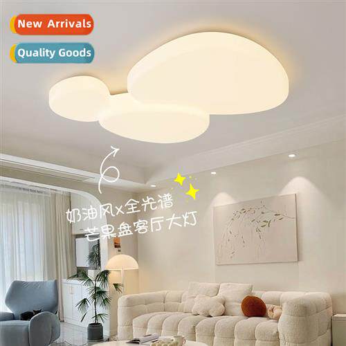 Living room lamps master light cream wind 2023 new ceiling l