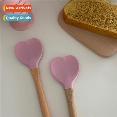 niche blogger ins pink girl heart silice cream spo Korean de