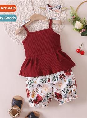 Girls childrens spring  autumn  2022 new n solid color halte