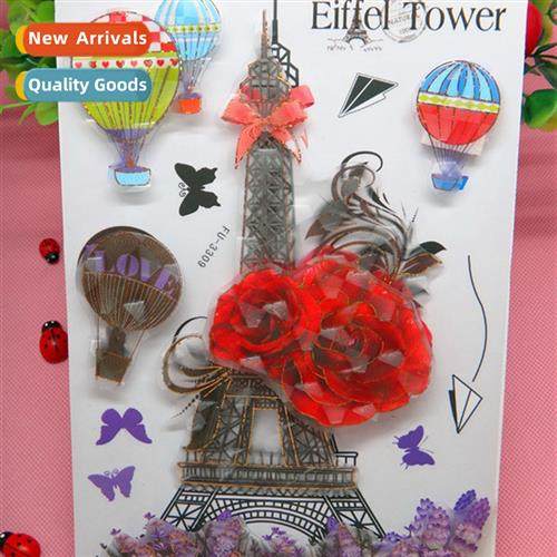 Pagoda three-dimensial wall stickers home furnishings FU-330