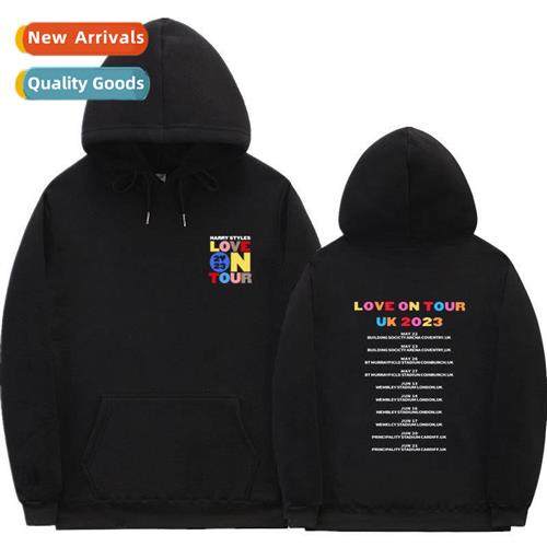 Love On Tour 2023 Letter Printed Mens  Womens Casual Sweatsh