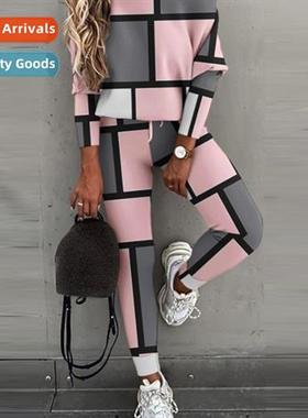 2023 Fashi New Printed Strapless Two Piece Womens Set