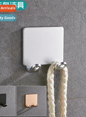 Space Aluminum free punch hanging hook plug hanging bathroom