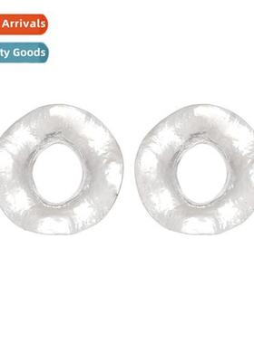 ZA persaly exaggerated bumpy round earrings fashi simple hea