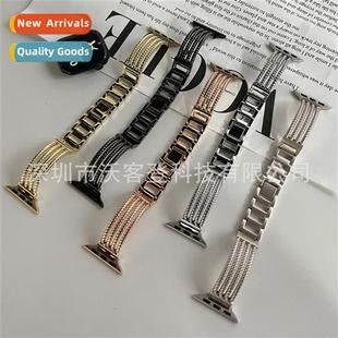 Metal Feeling Bracelet Watch 适用Apple Band Premium