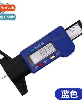Blue Digal Tyre Tread Depth Ruler 0-25MM Tyre Wear Inspecti