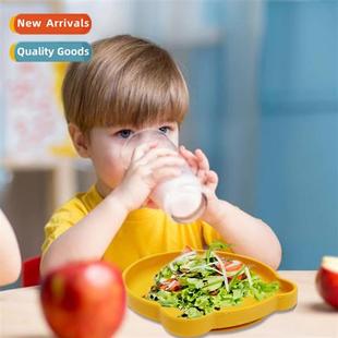 sucti cup complementary Baby bowl children food silice baby