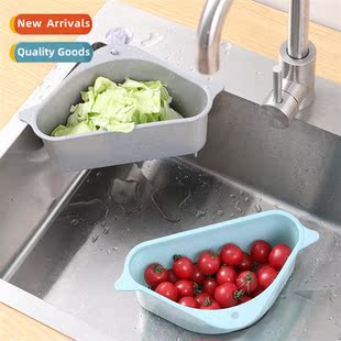 Storage Basket Triangle Kchen Shelf Drainage Plastic Sink