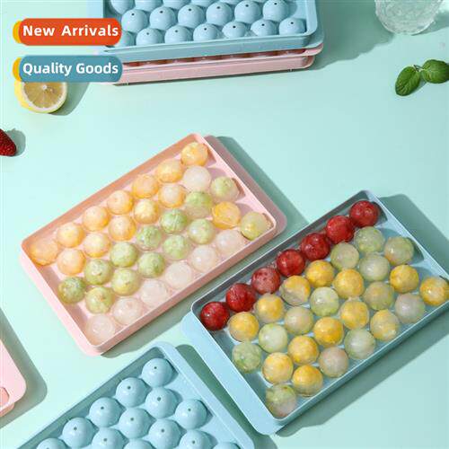Creative wh lid round ball ice compartment homemade marbles