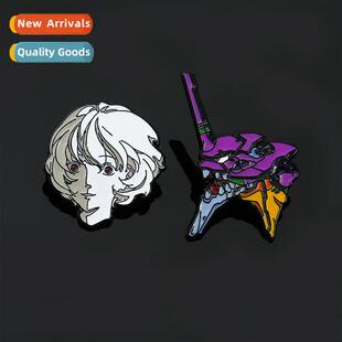 Anime peripheral New Century Evangeli brooch Berserk Hatsune