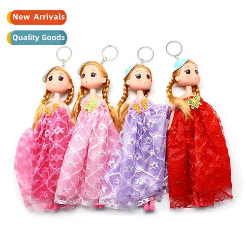25CM cfused doll keychain fashi cell phe bag charm plush dol