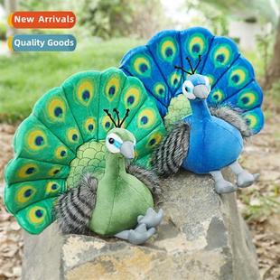 bird plush zoo peacock sou doll stereo Simulati toys