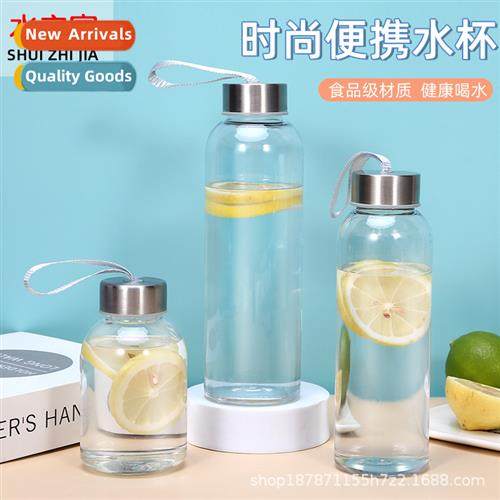 Water home water bottle stainless steel lid plastic water cu